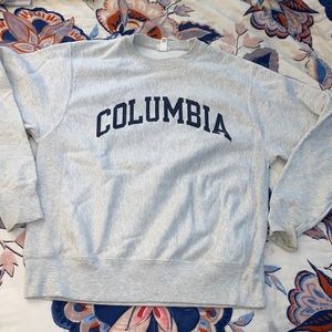Columbia University crewneck sweatshirt
